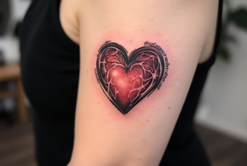 heart tattoo