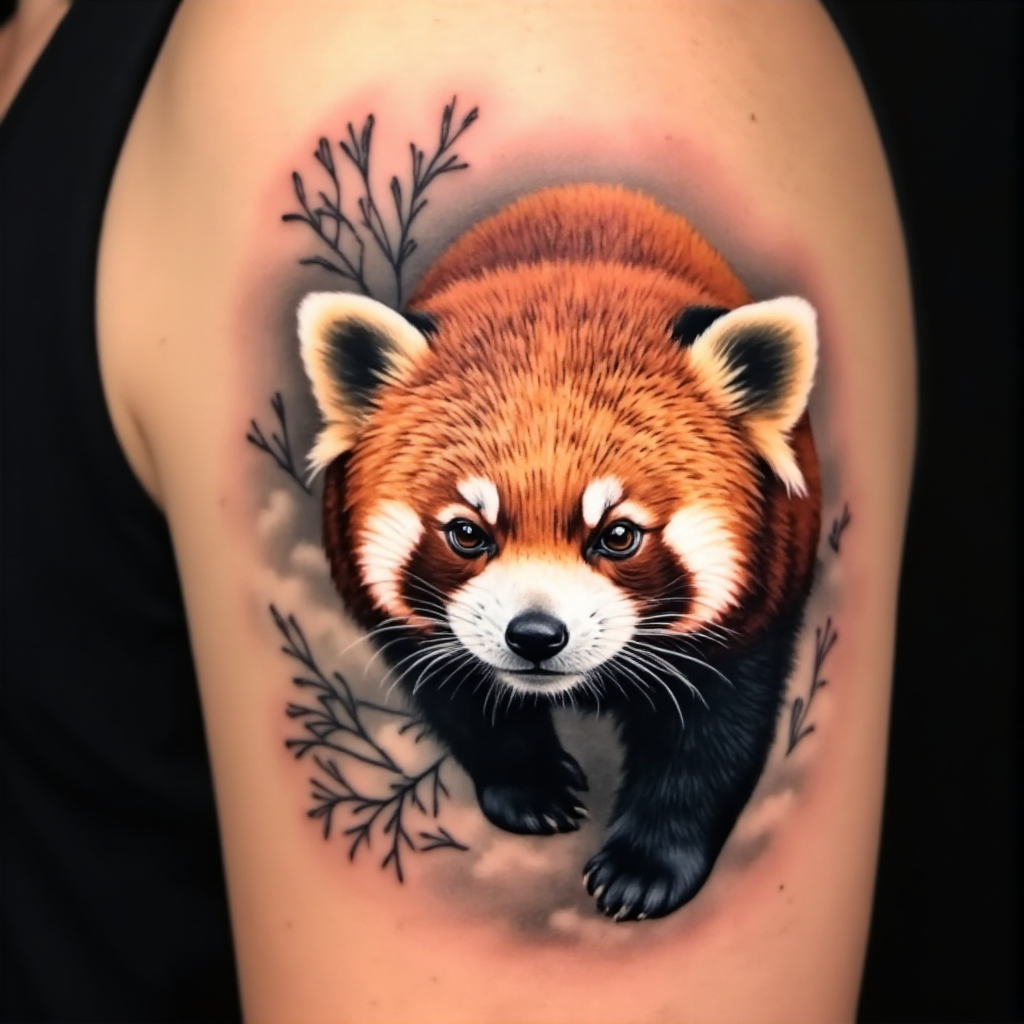 panda tattoo