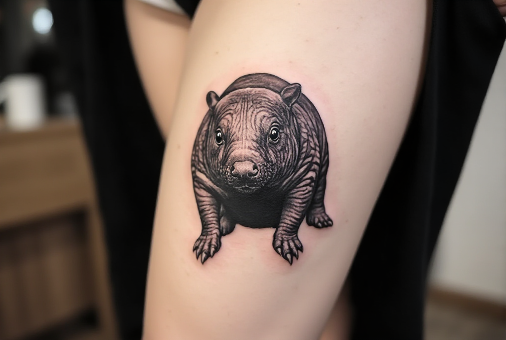 mole tattoo