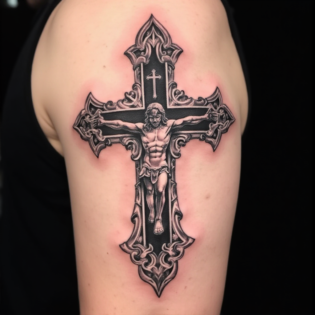 cyber-sigilism tattoo