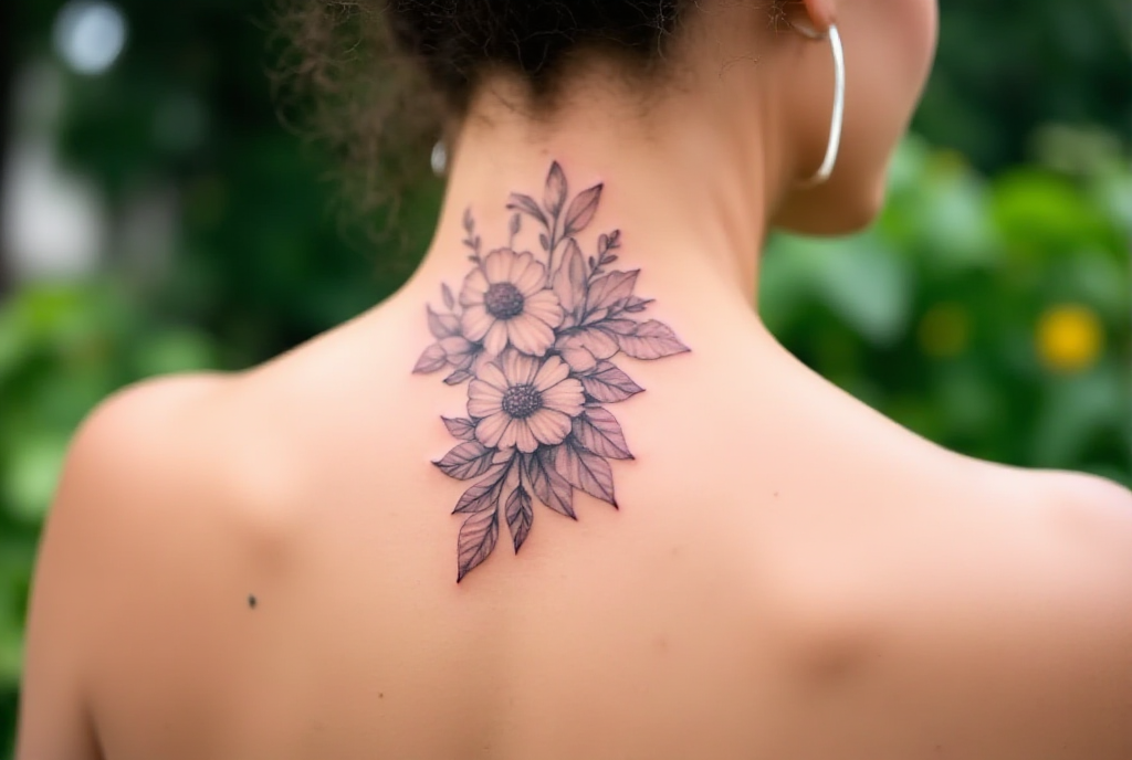 garden tattoo