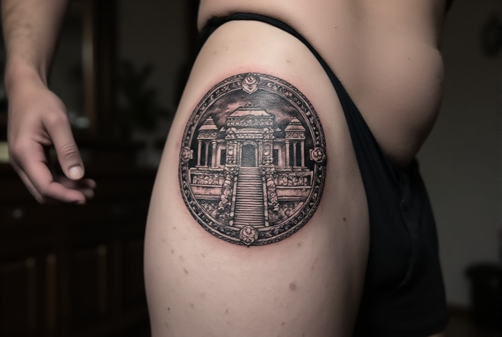 moat tattoo