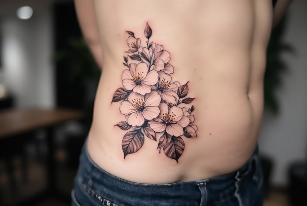 blossom tattoo