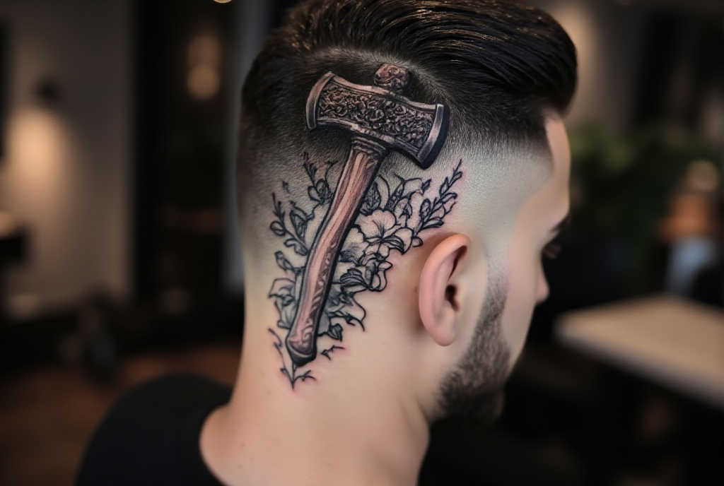 axe tattoo