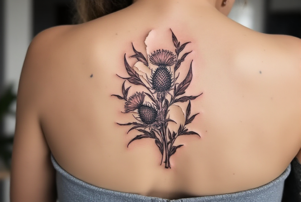 thistle tattoo