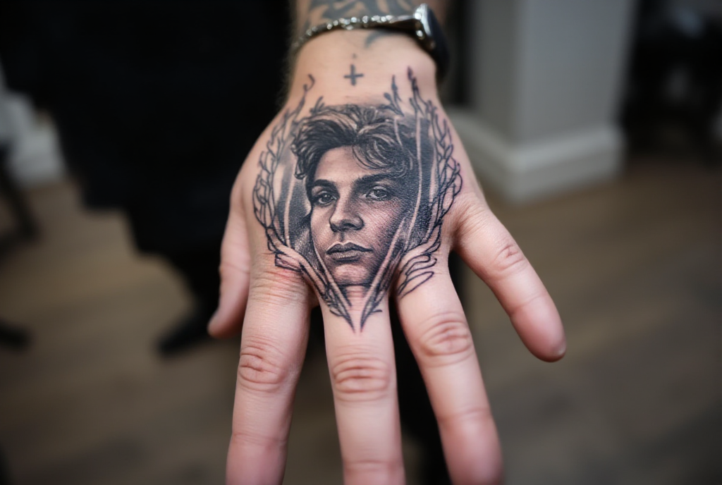 veil tattoo