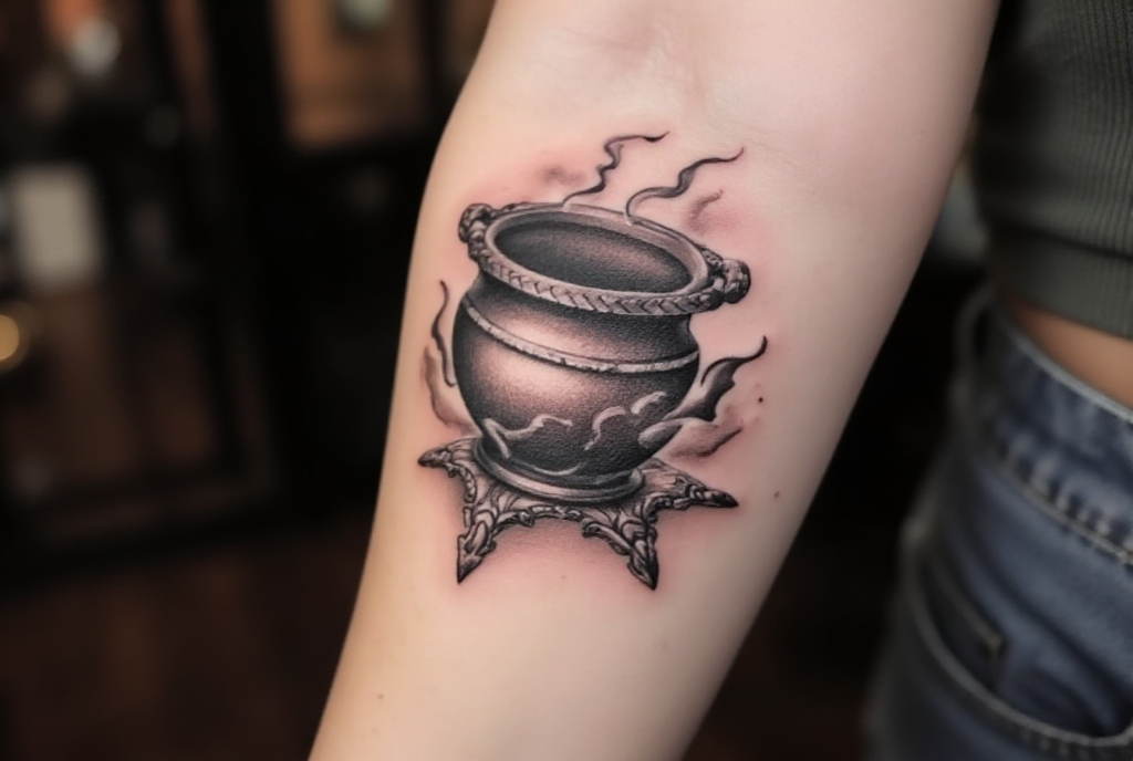 caldron tattoo