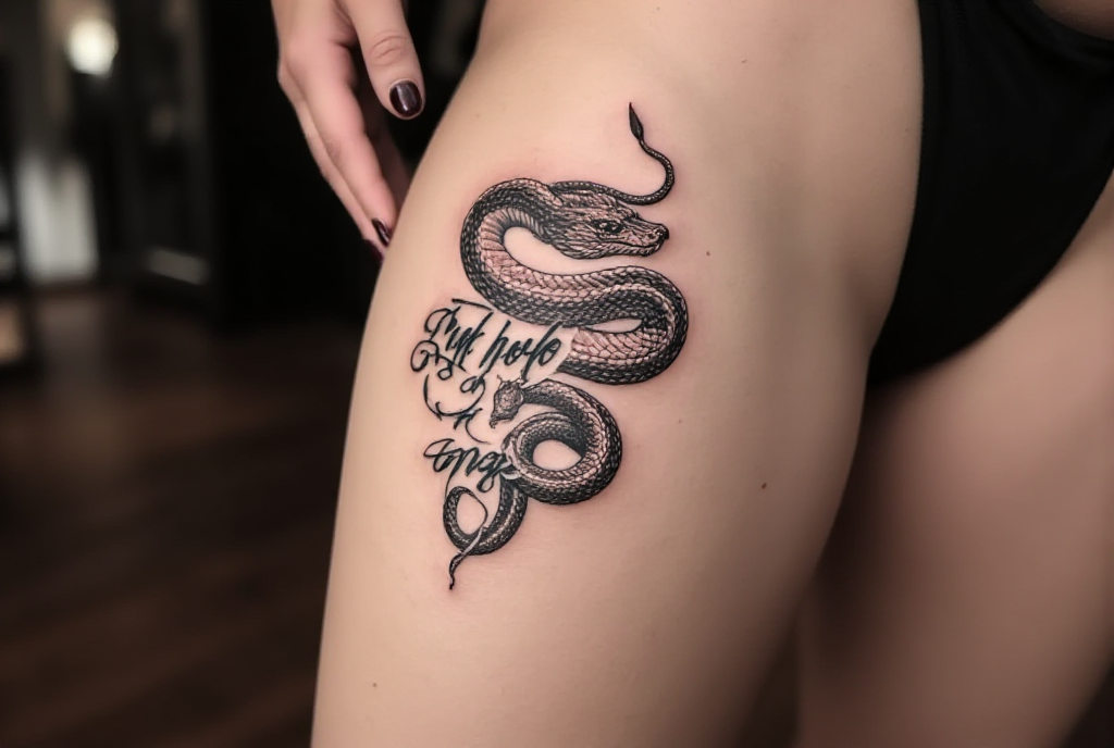 serpent tattoo
