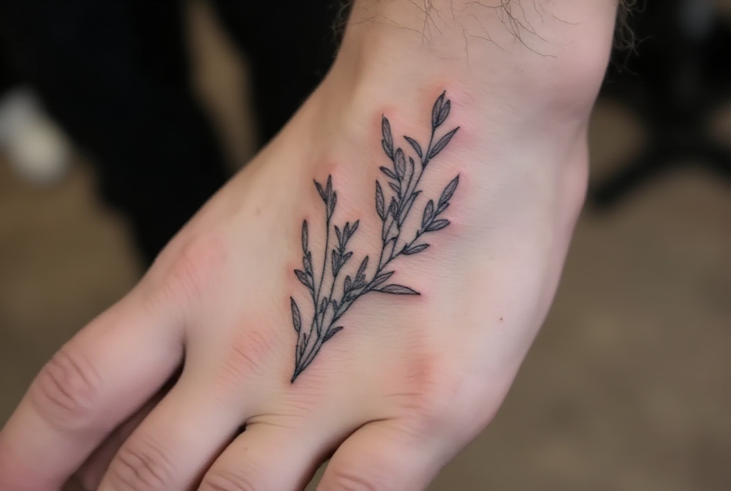 ankle tattoo