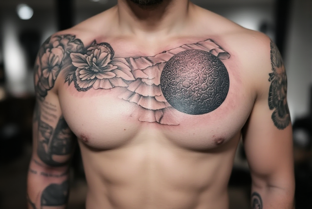ball tattoo