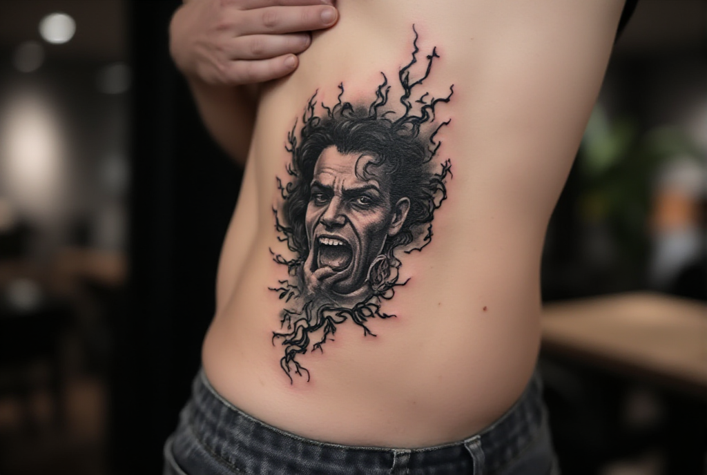 fright tattoo