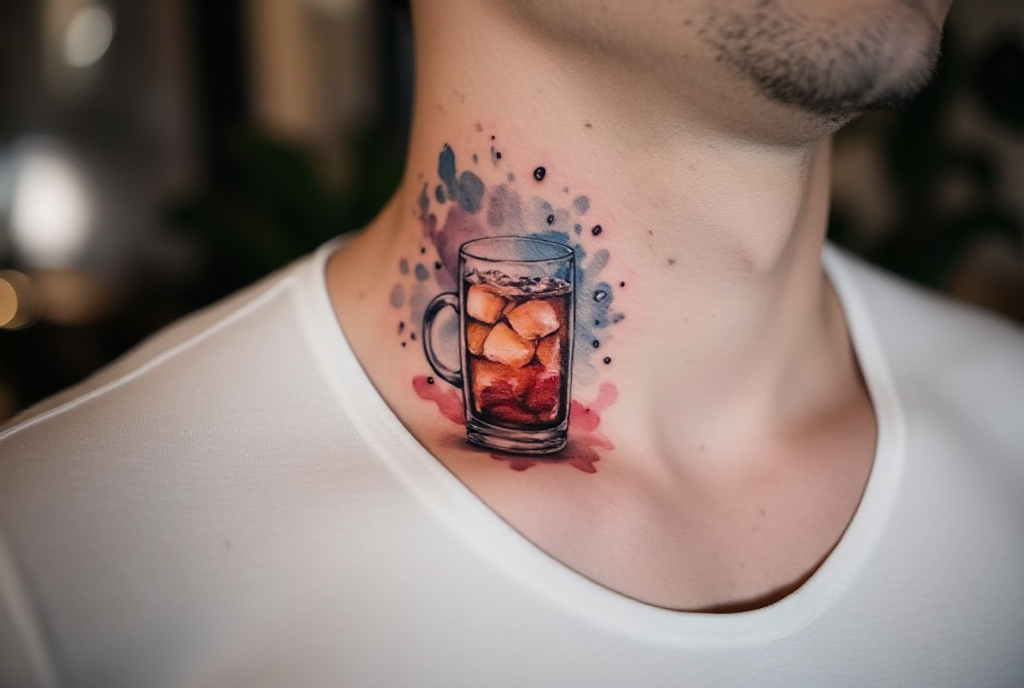 drink tattoo