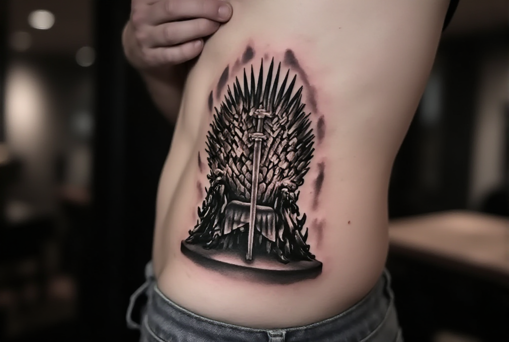 throne tattoo