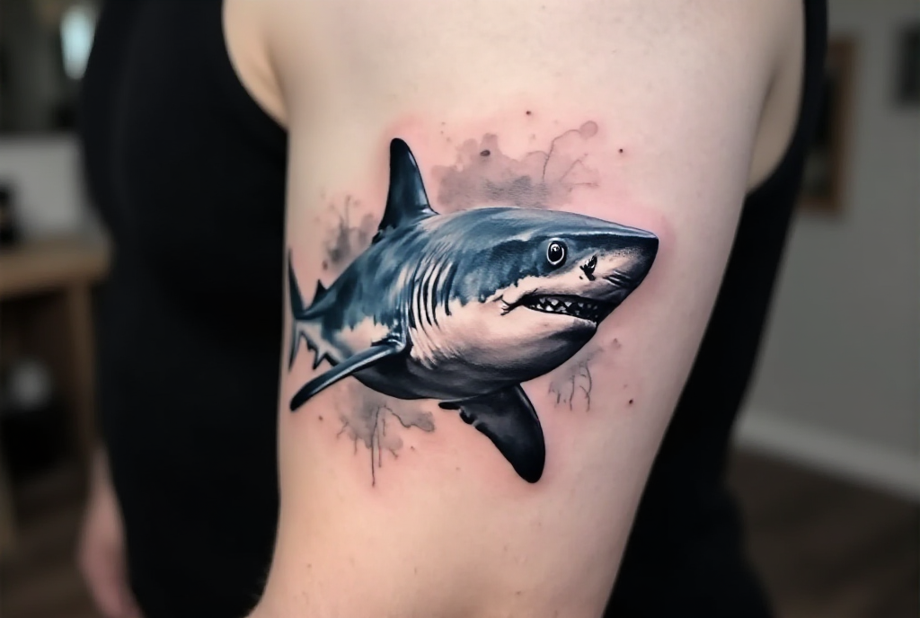 shark tattoo