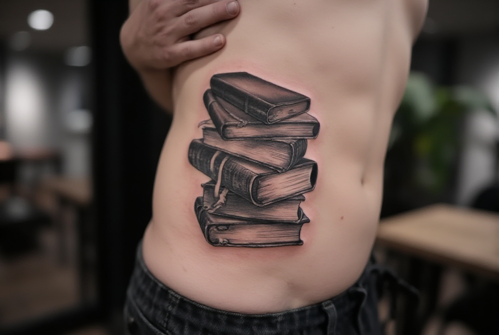 book tattoo
