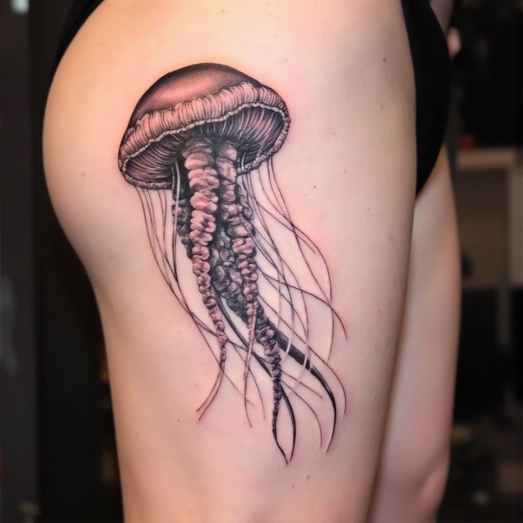 jellyfish tattoo