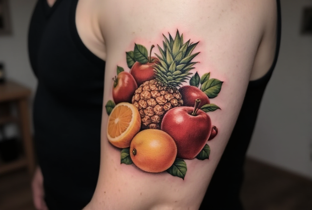 fruit tattoo
