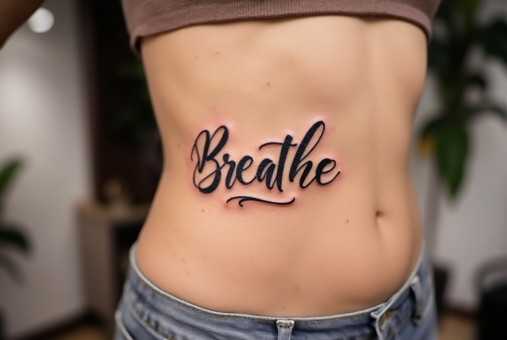 breath tattoo