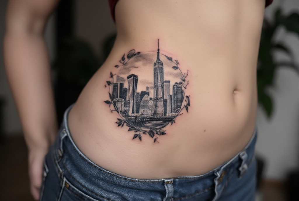 skyline tattoo