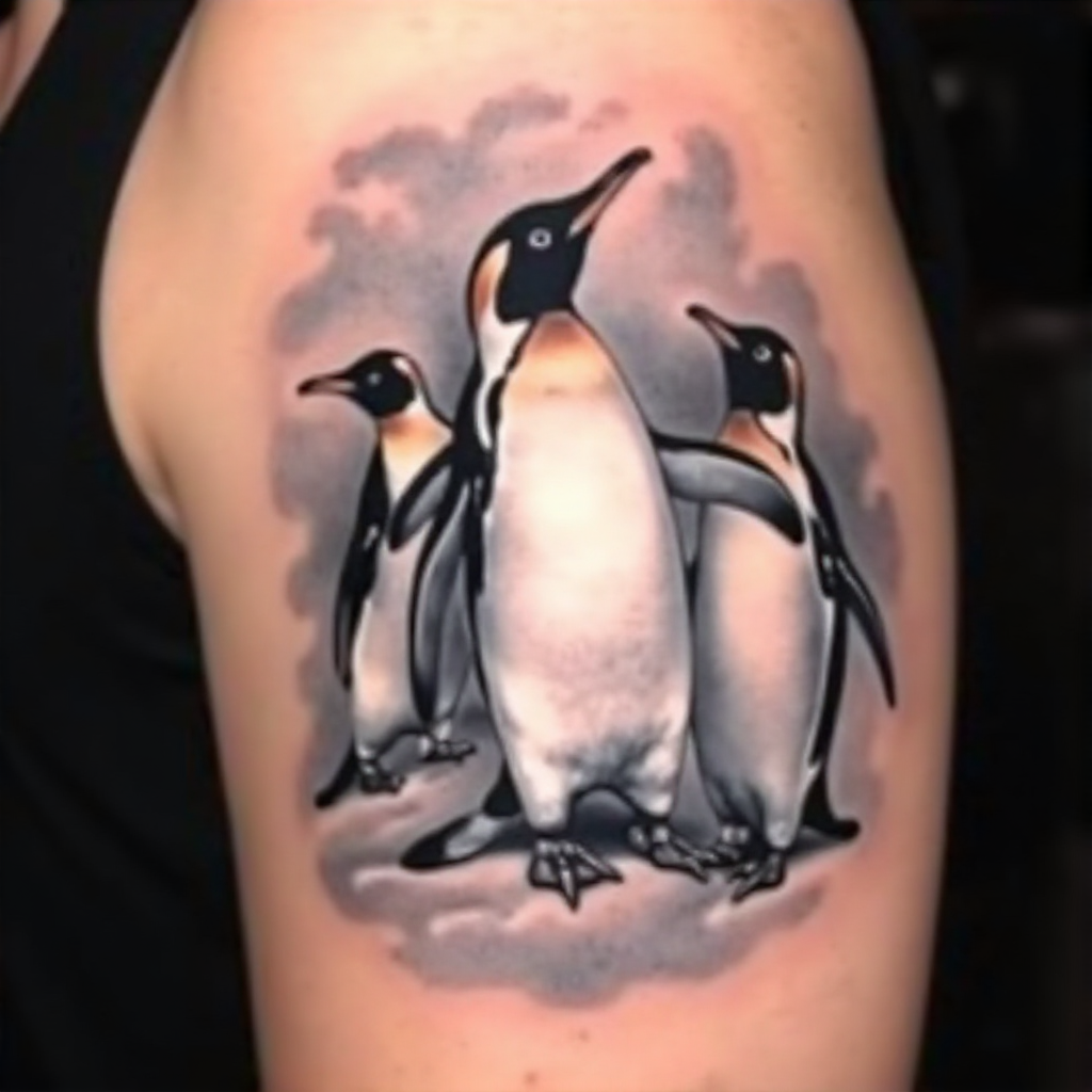 penguin tattoo