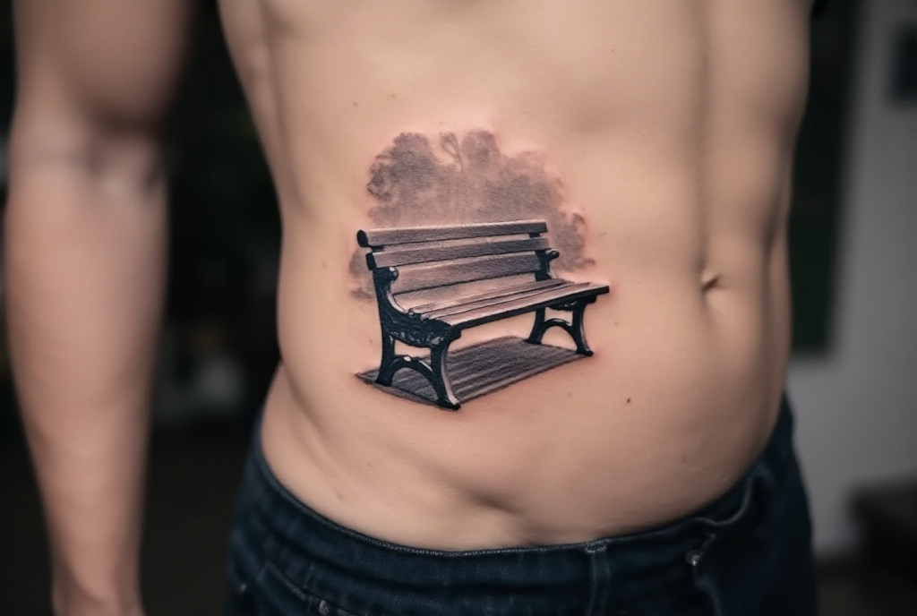 bench tattoo
