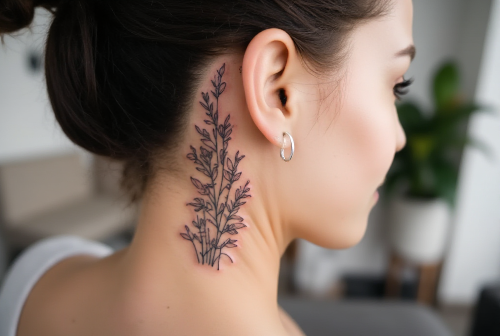 grass tattoo