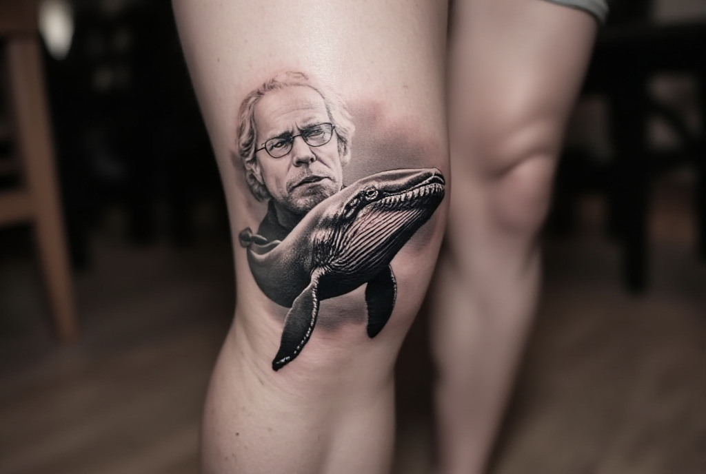 whale tattoo