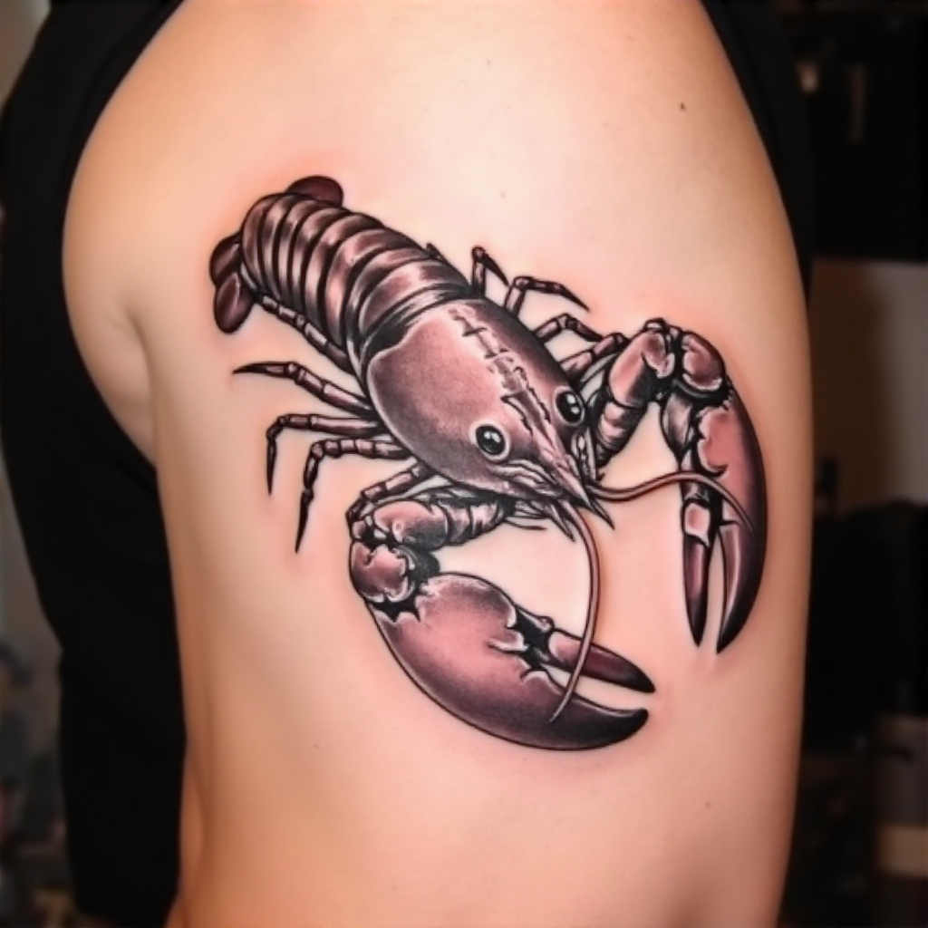 lobster tattoo
