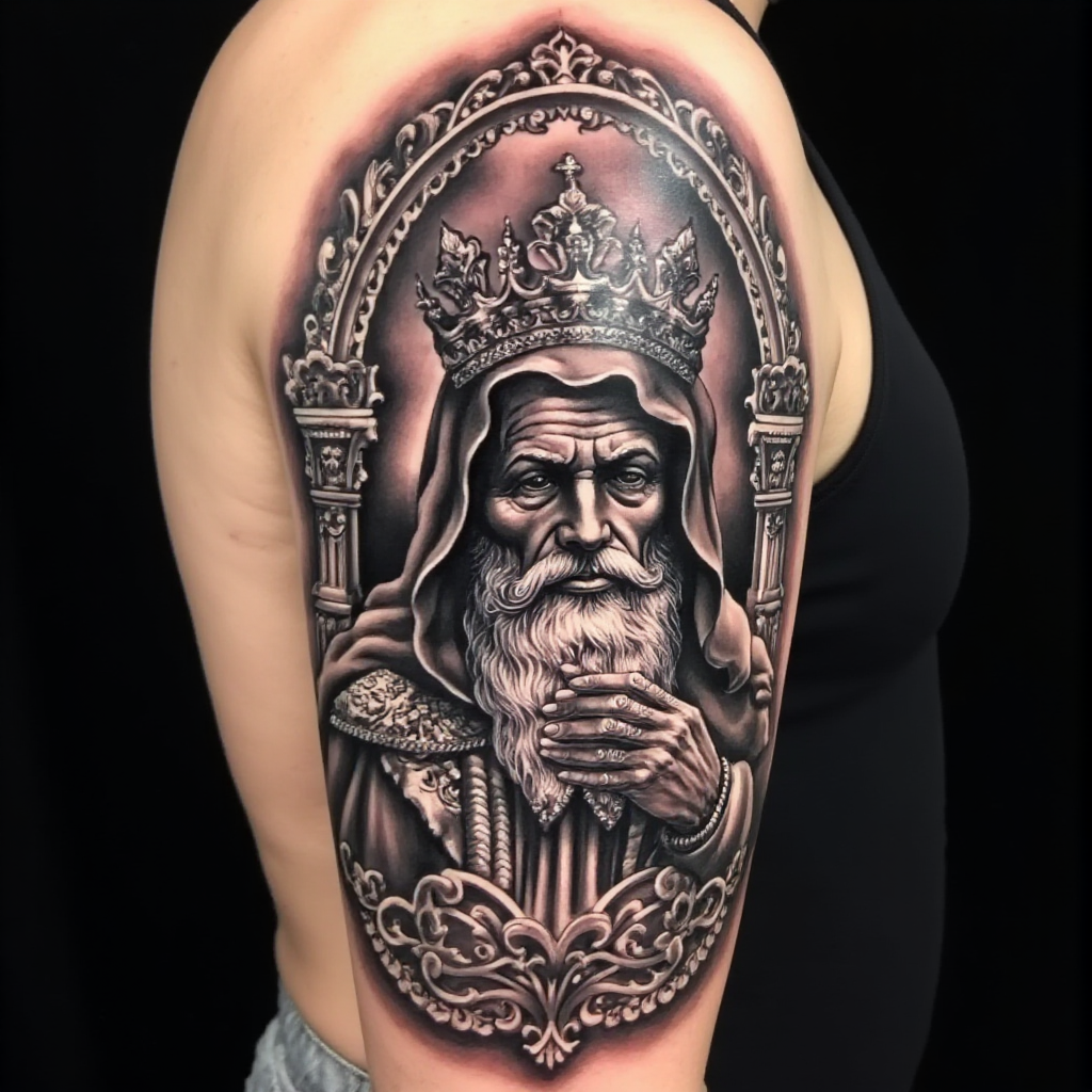santa-muerte tattoo