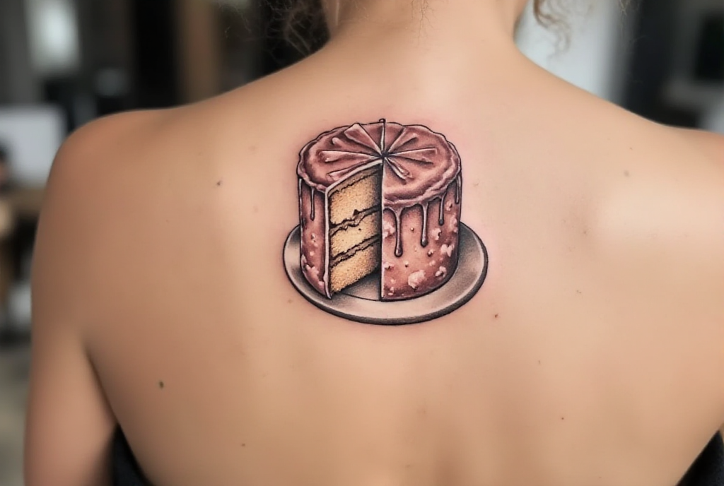 cake tattoo