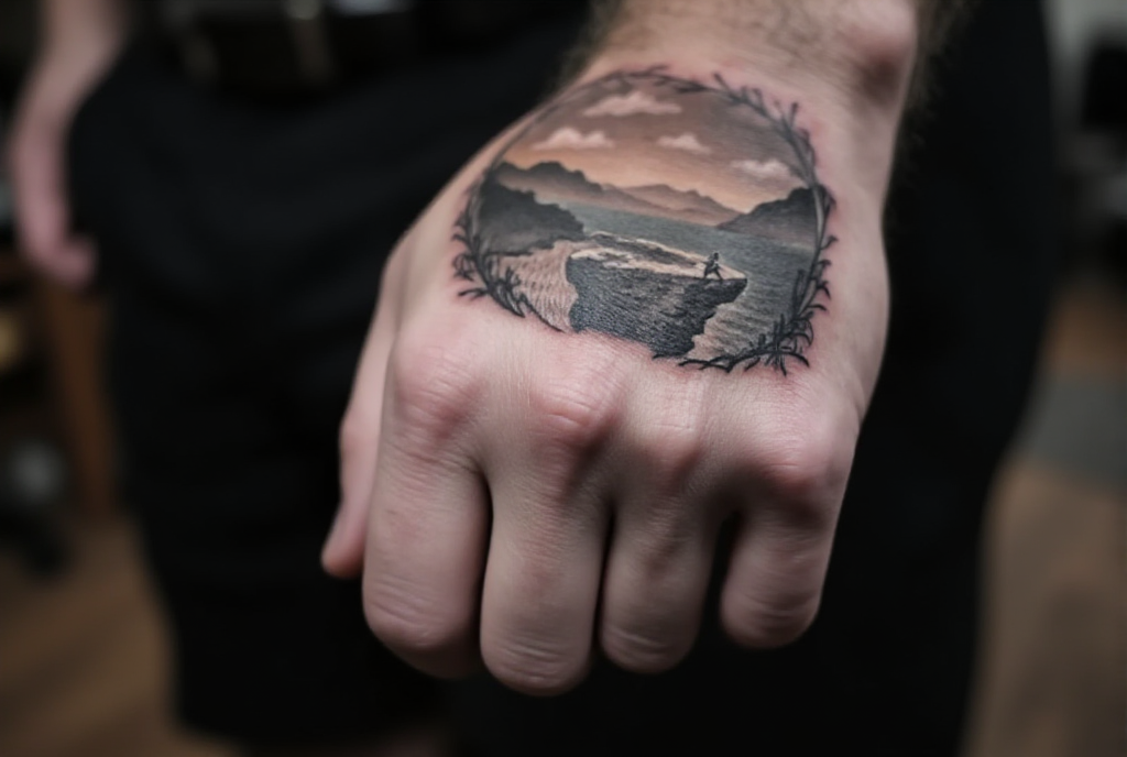 cliff tattoo