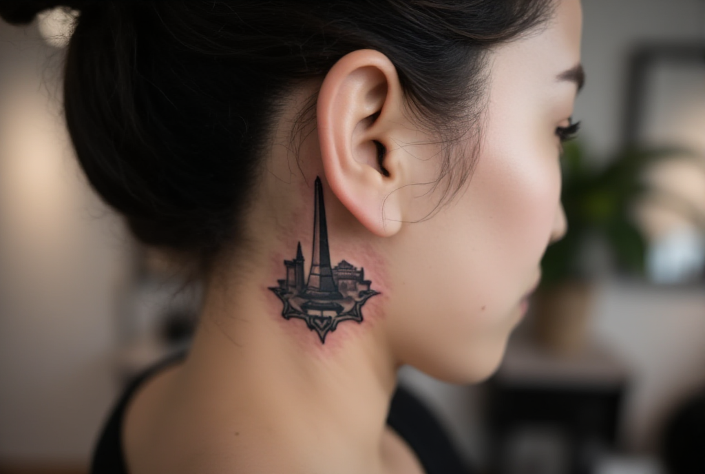 obelisk tattoo