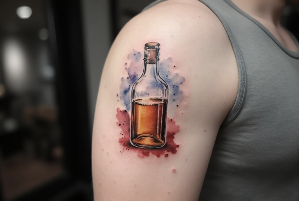 bottle tattoo