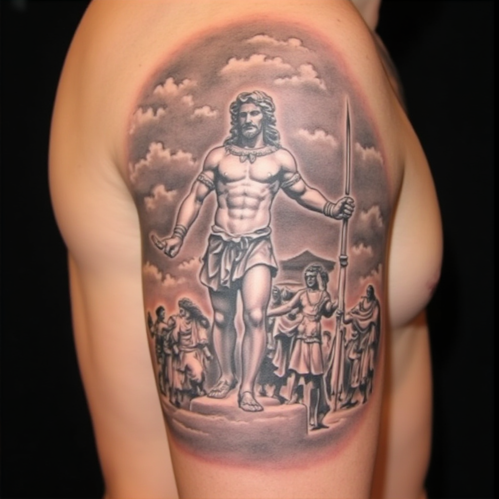 greek tattoo