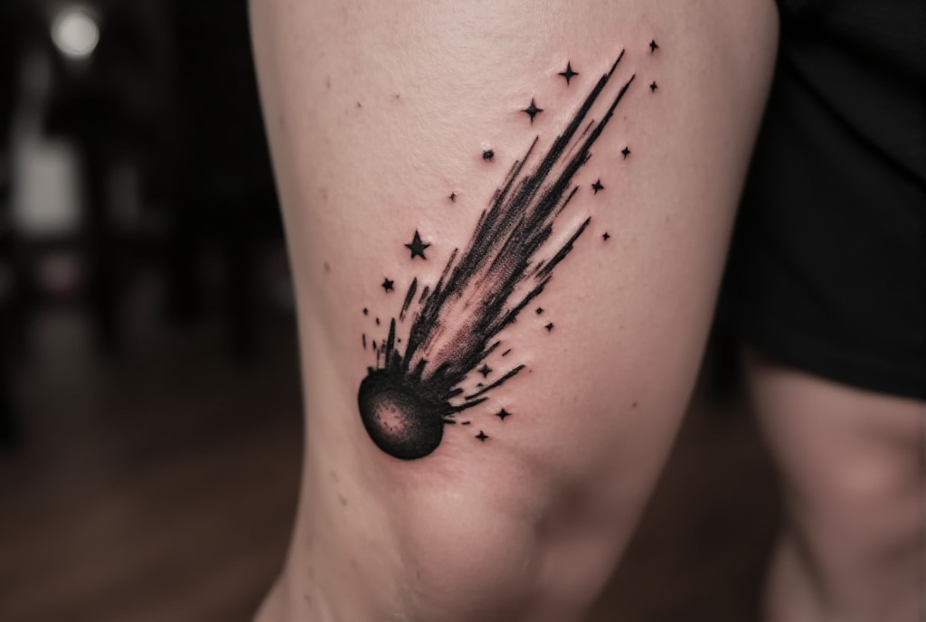 meteor tattoo