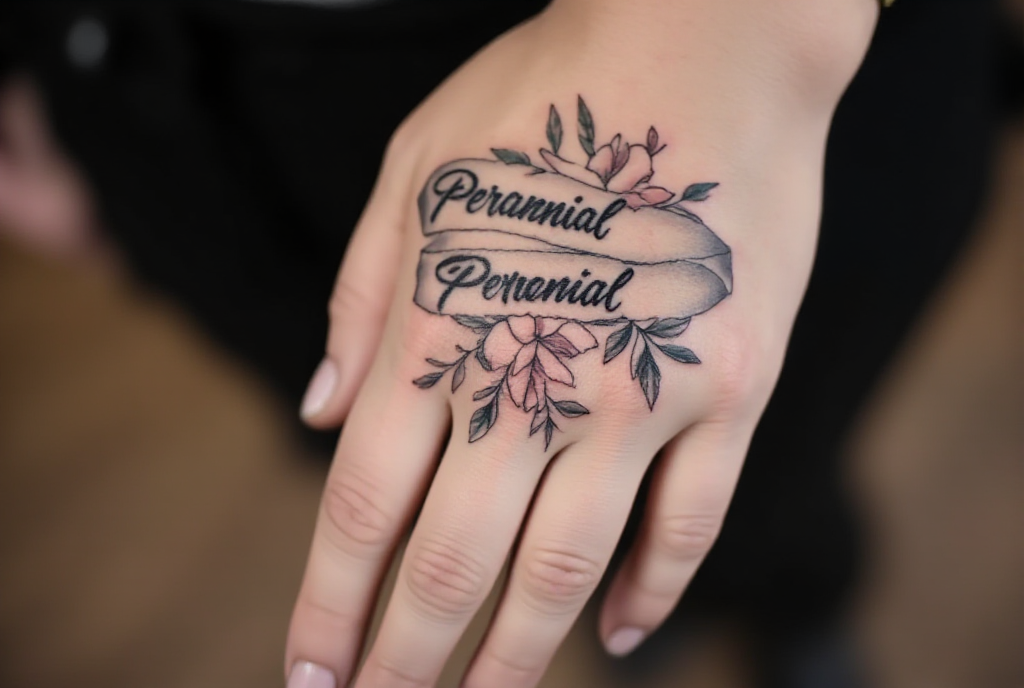 perennial tattoo