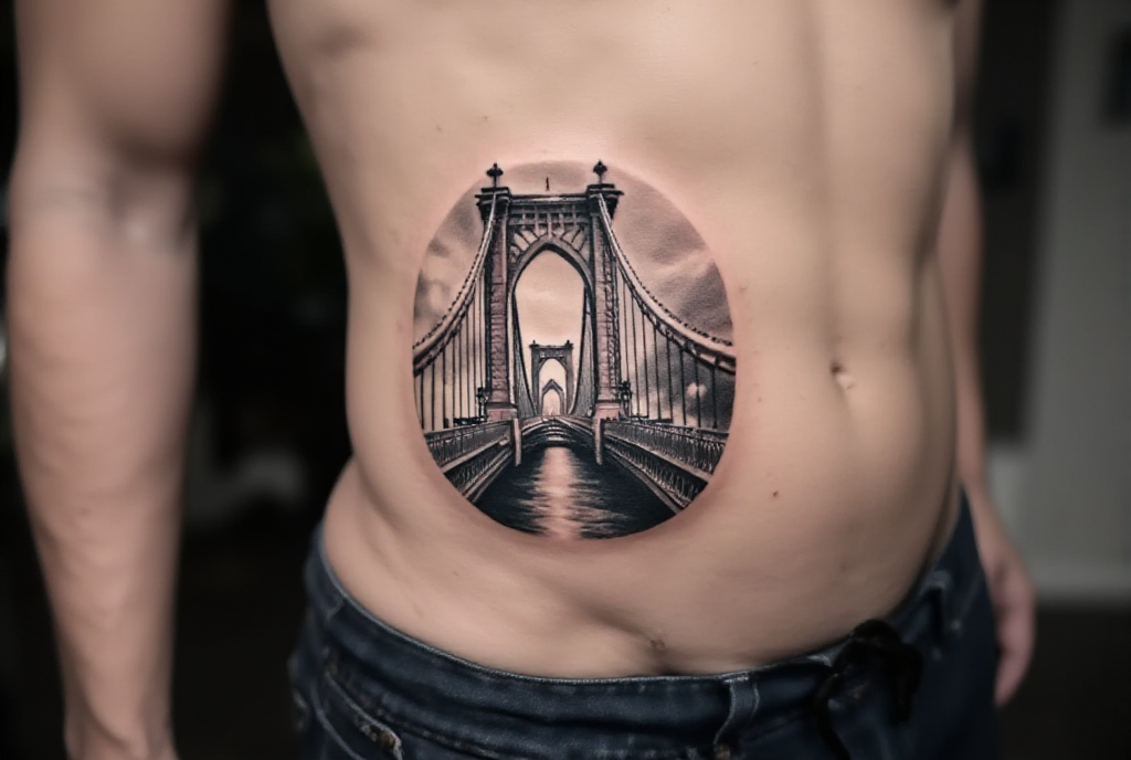 bridge tattoo