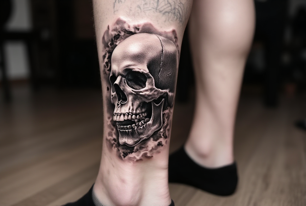 skull tattoo