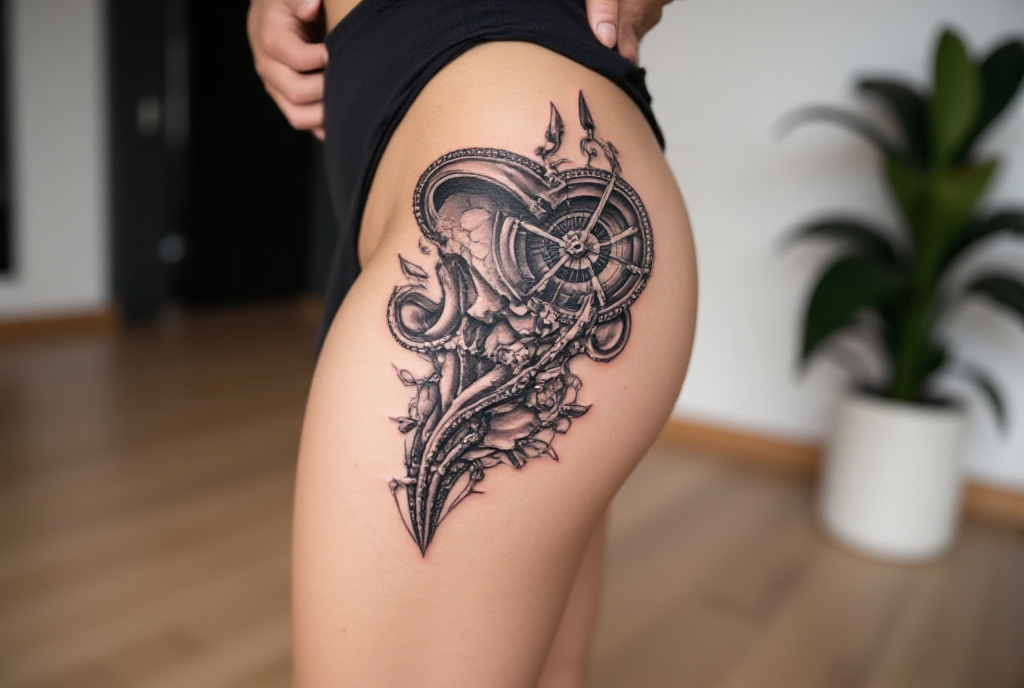floor tattoo