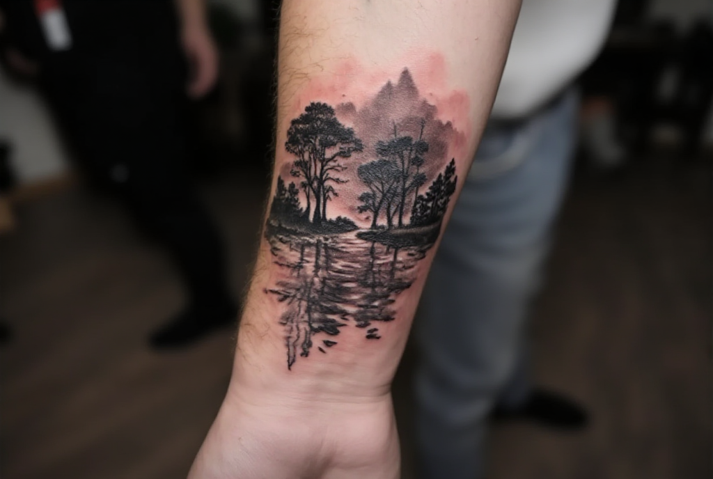 puddle tattoo