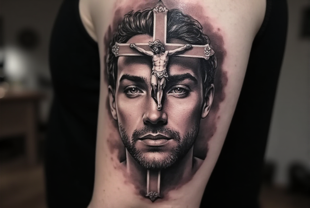 cross tattoo