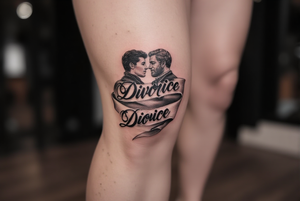 divorce tattoo