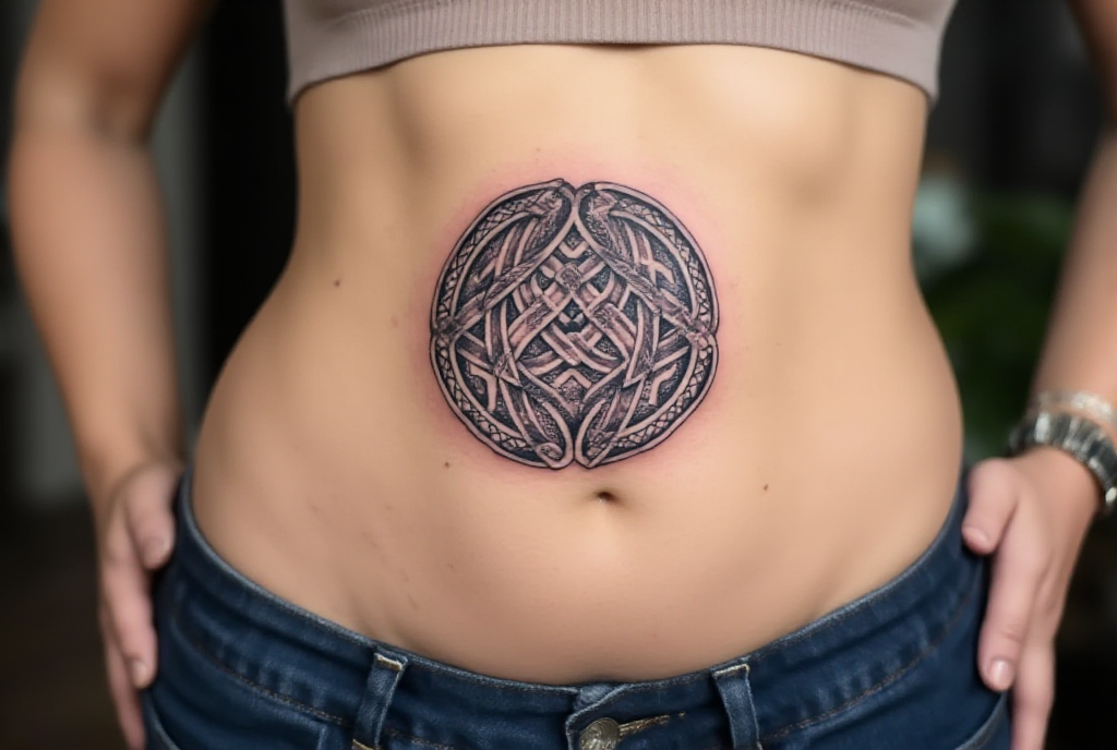dish tattoo