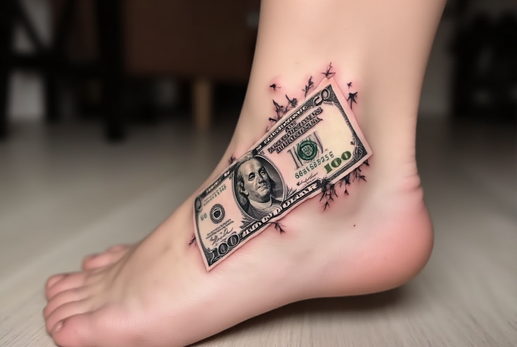 dollar tattoo