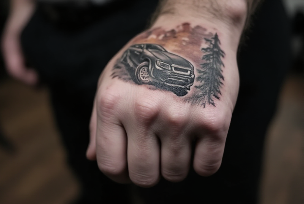 dirt tattoo