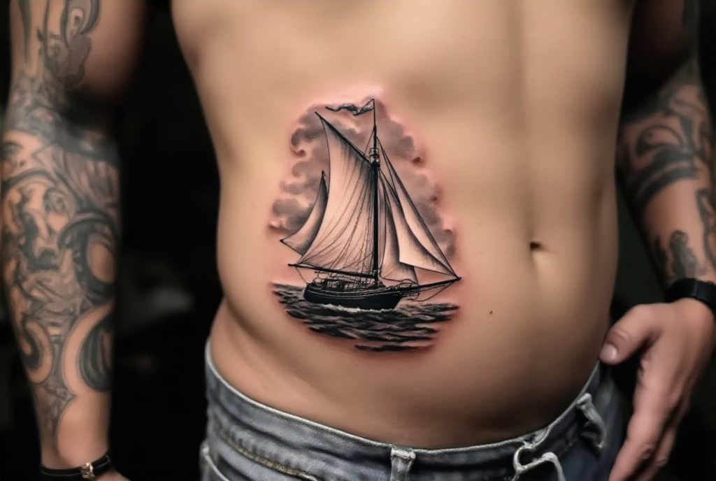sail tattoo