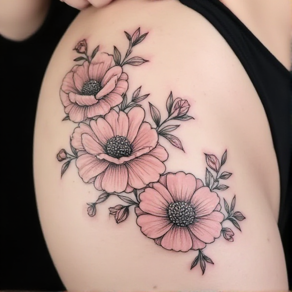 Diverse Styled Tattoo