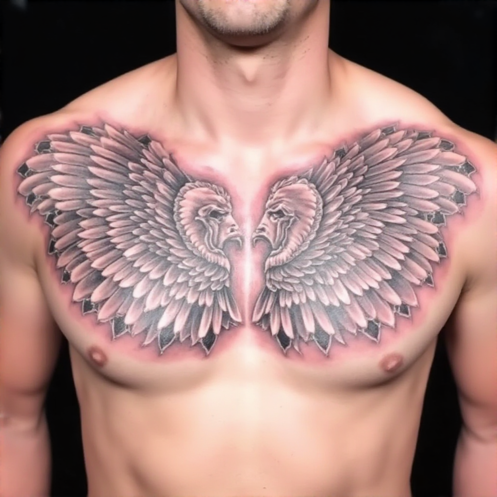 chest tattoo