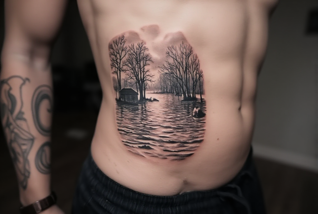 flood tattoo