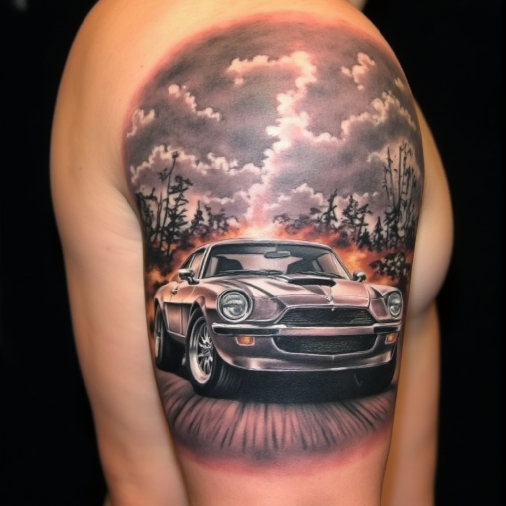 fur tattoo